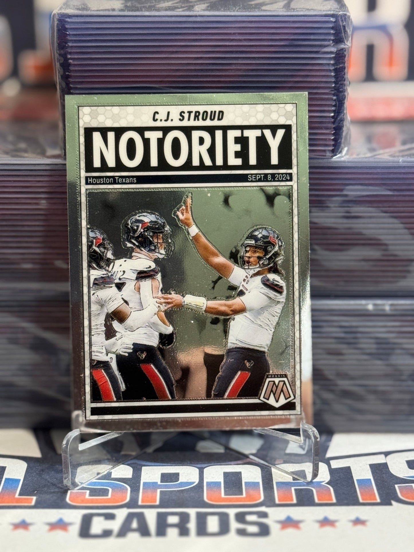 2025 Panini Mosaic (Notoriety) C.J. Stroud 5