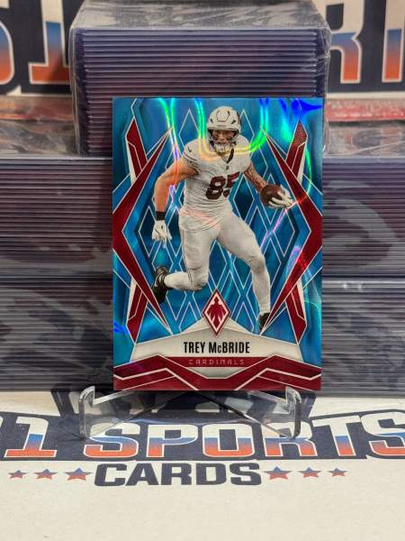 2025 Panini Phoenix (Light Blue Prizm 31/325) Trey McBride 80
