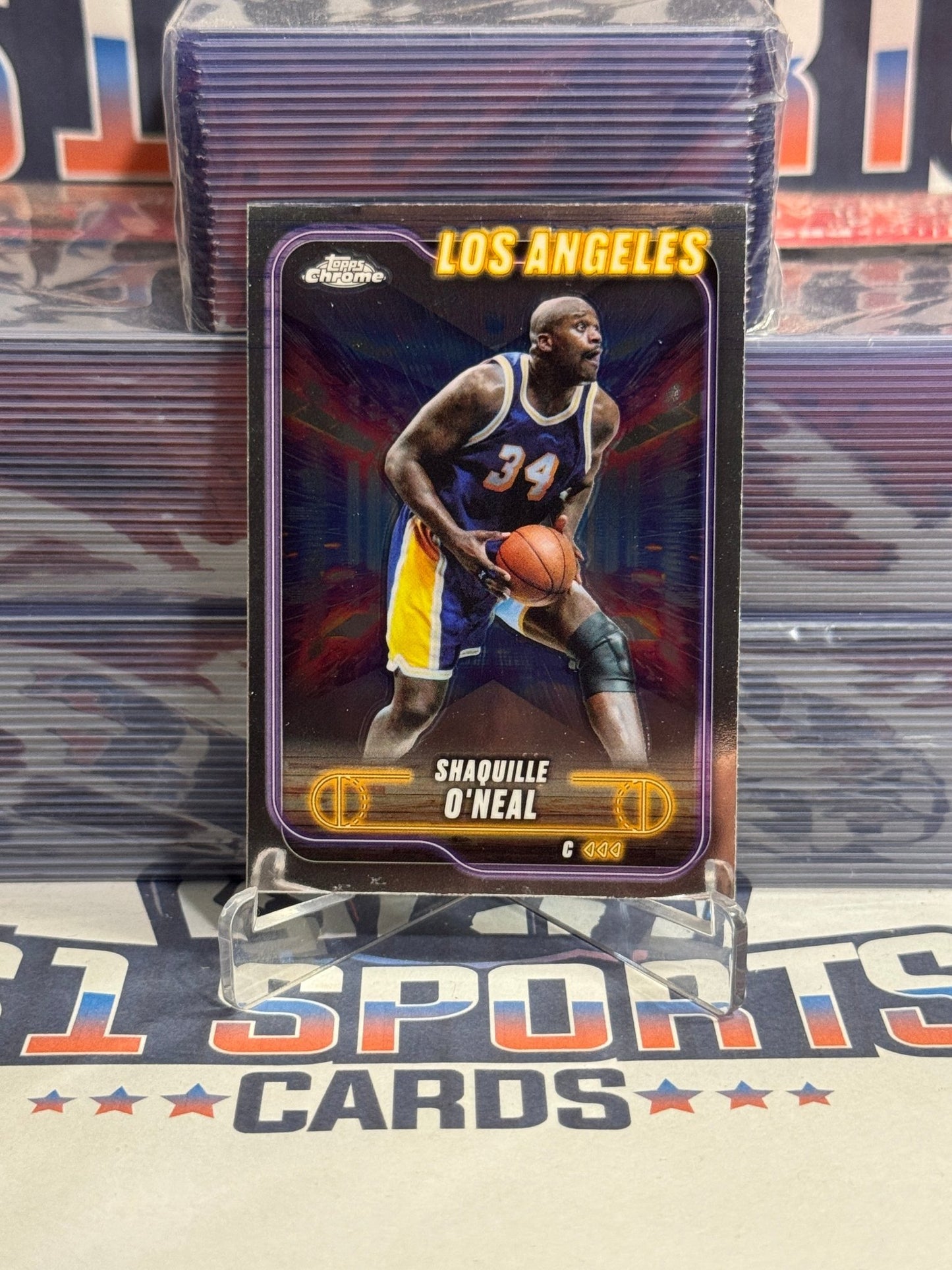 2025 Topps Chrome Shaquille O'Neal 171