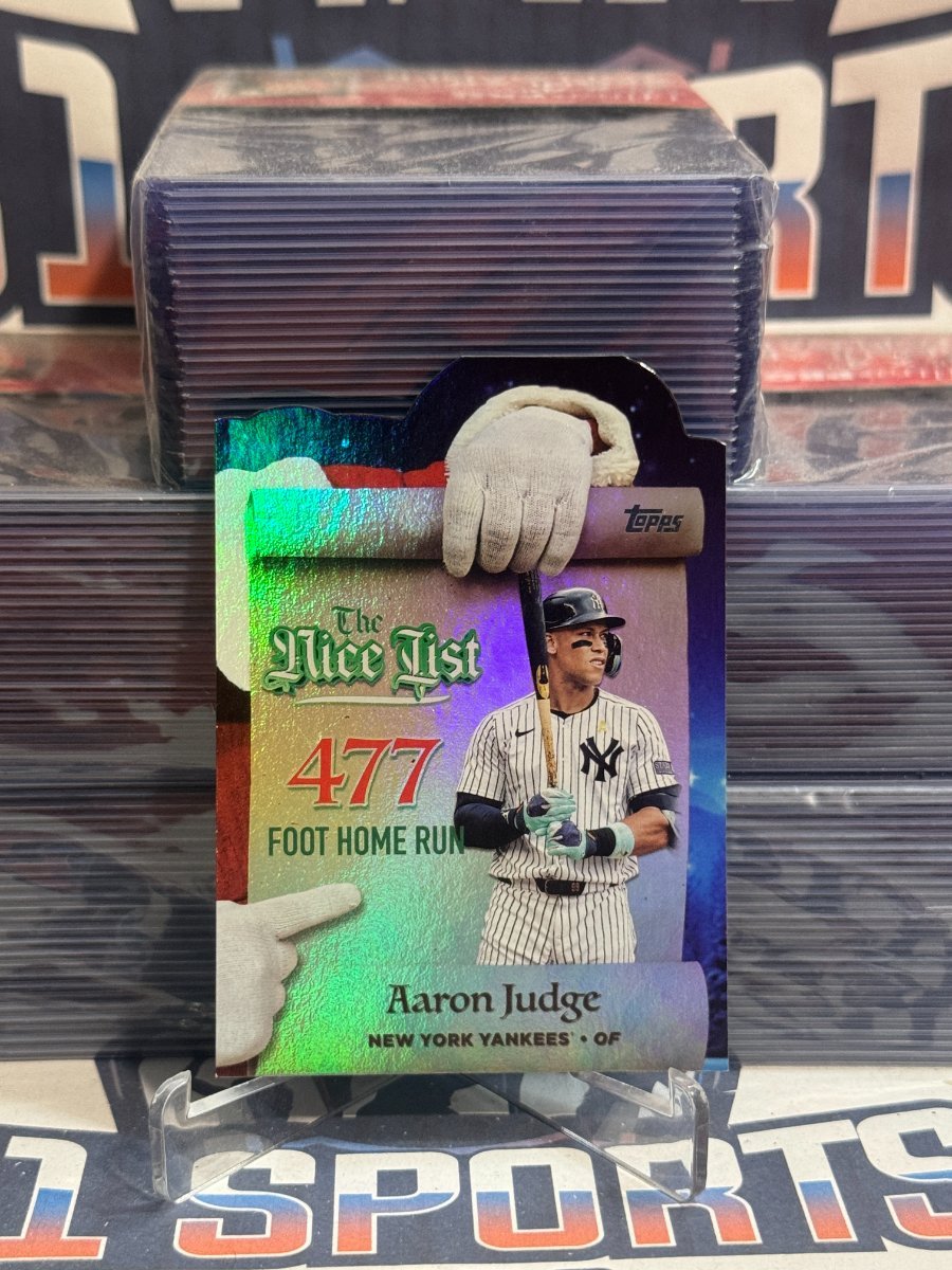 2025 Topps (Die Cut Hit List) Aaron Judge MNL - 20