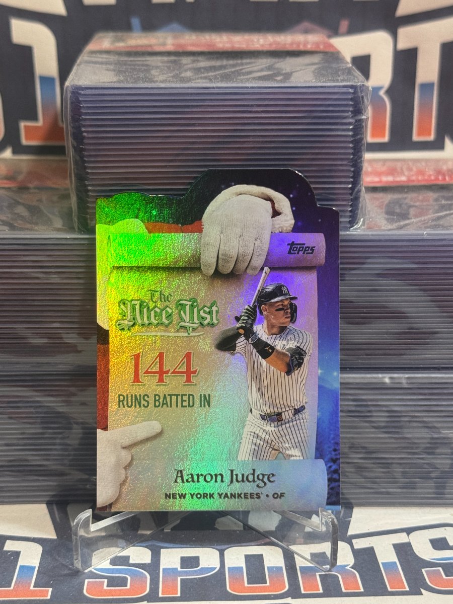2025 Topps (Die Cut Hit List) Aaron Judge MNL - 6