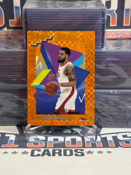 2025 Topps Finest (Orange X - Fractor 143/200) Fred VanVleet 129