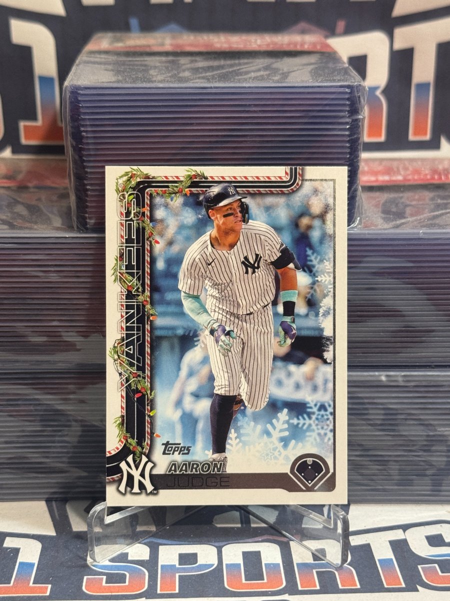 2025 Topps Holiday Aaron Judge H161