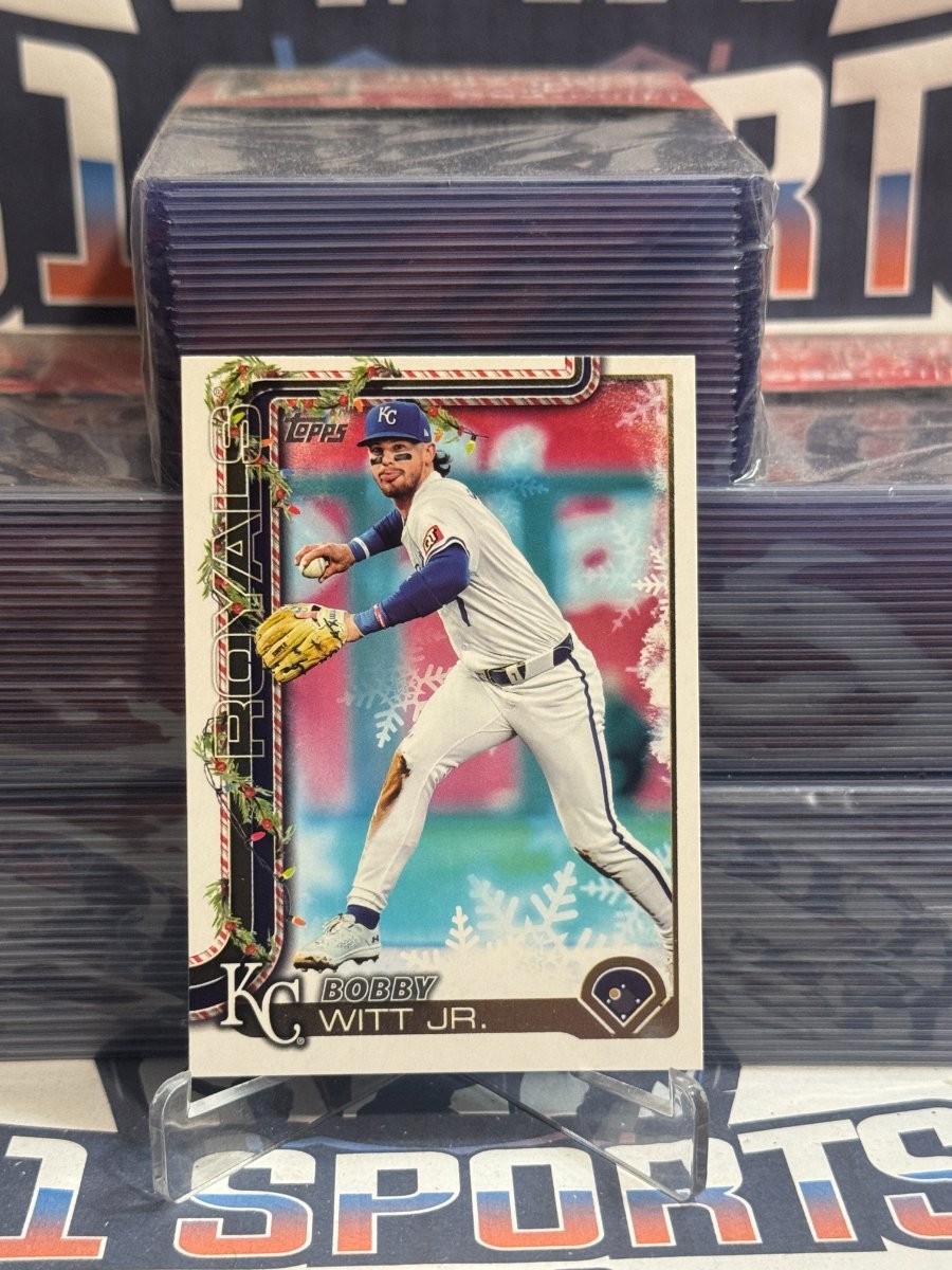 2025 Topps Holiday Bobby Witt Jr. H100