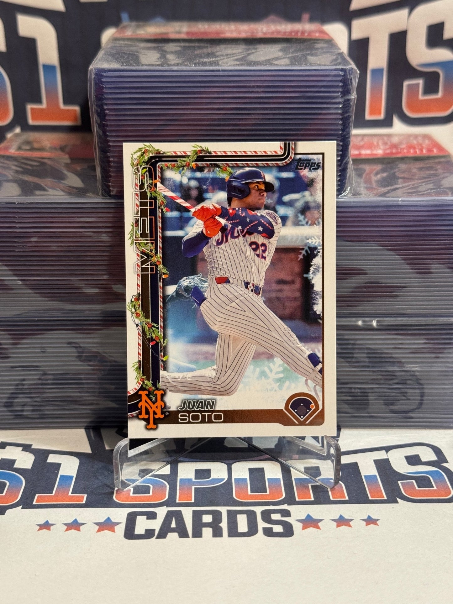2025 Topps Holiday Juan Soto H150