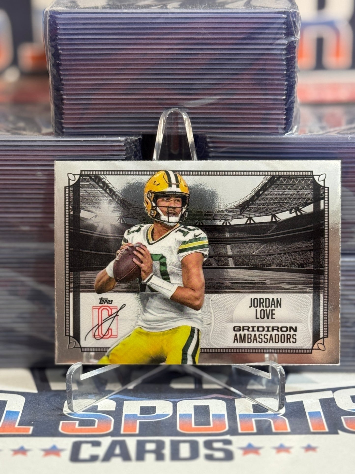 2025 Topps Signature Class (Gridiron Ambassadors) Jordan Love GA - 12