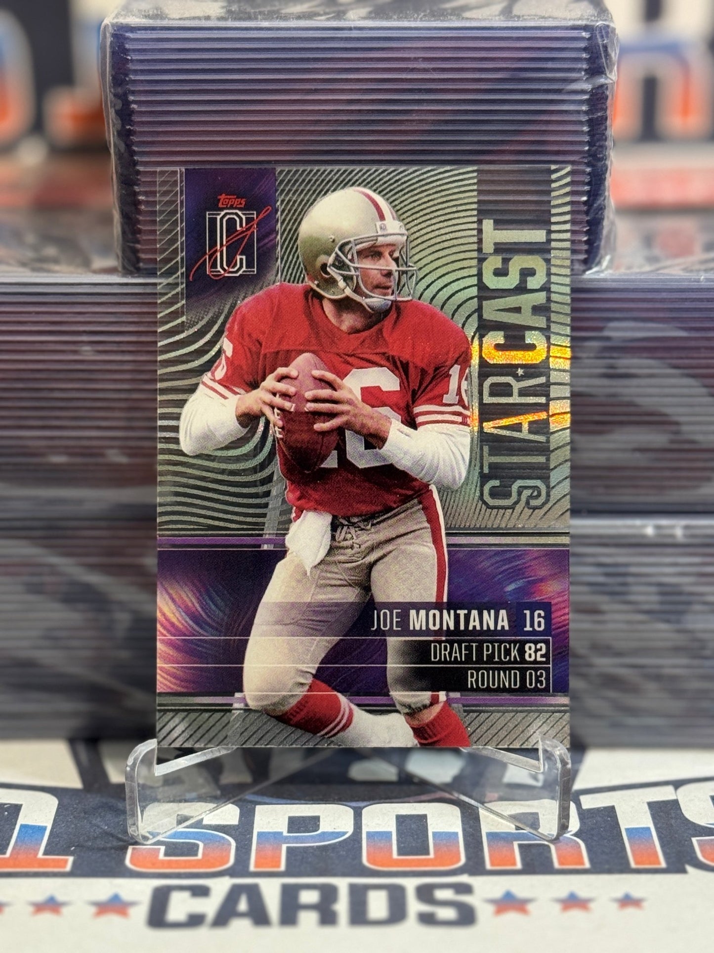 2025 Topps Signature Class (Starcast) Joe Montana SC - 10