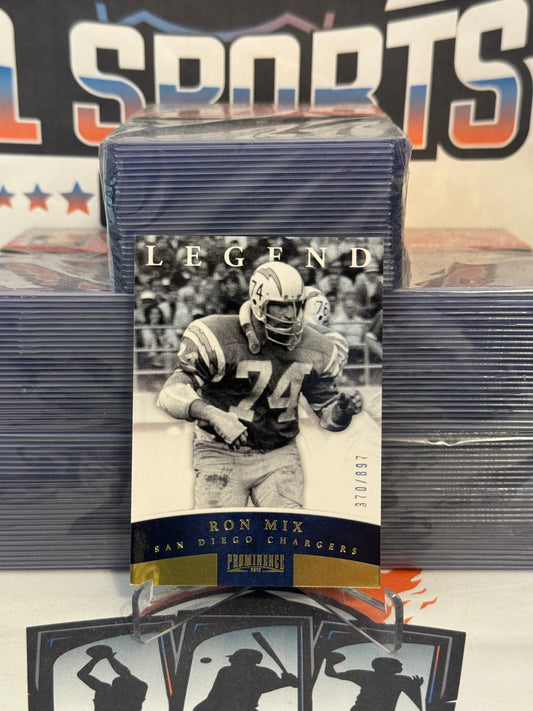 2012 Panini Prominence (Legends 370/897) Ron Mix #139