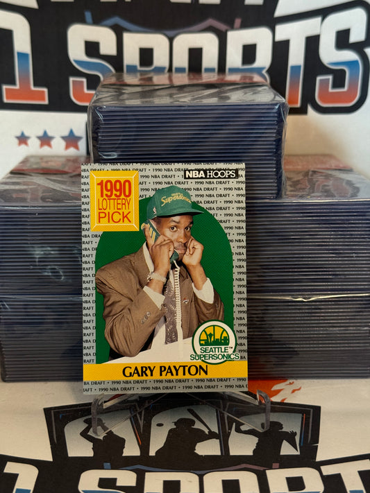 1990 NBA Hoops (NBA Draft) Gary Payton Rookie #391