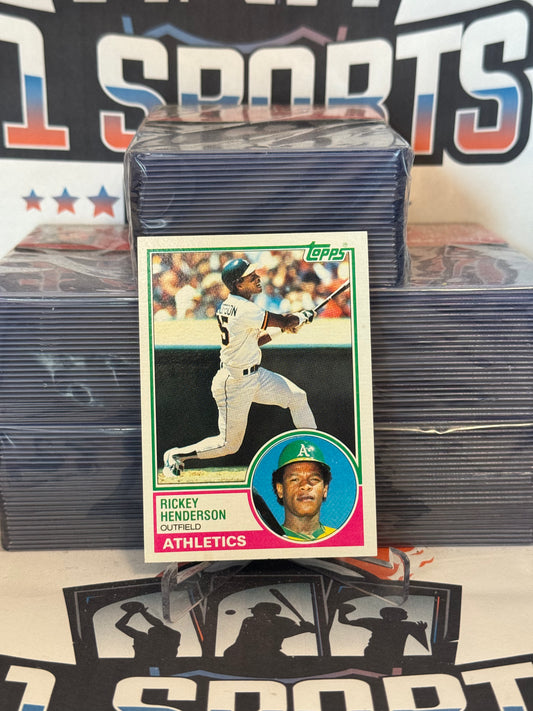1983 Topps Rickey Henderson #180