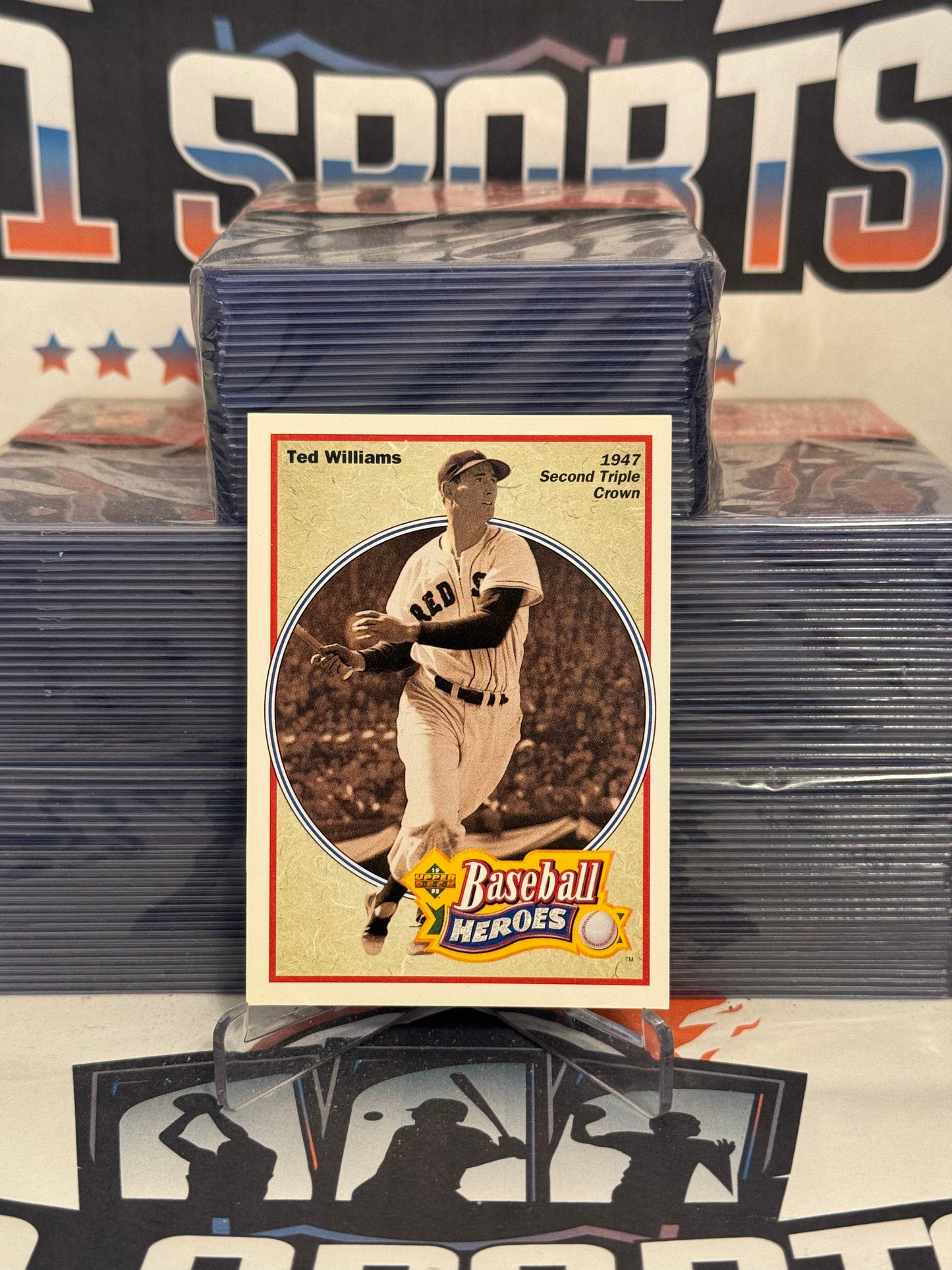 1991 Upper Deck (Baseball Heroes) Ted Williams #32