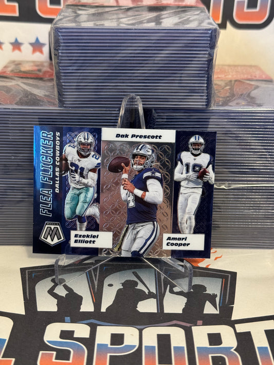 2020 Panini Mosaic (Flea Flicker) Dak Prescott, Ezekiel Elliott, Amari Cooper #5
