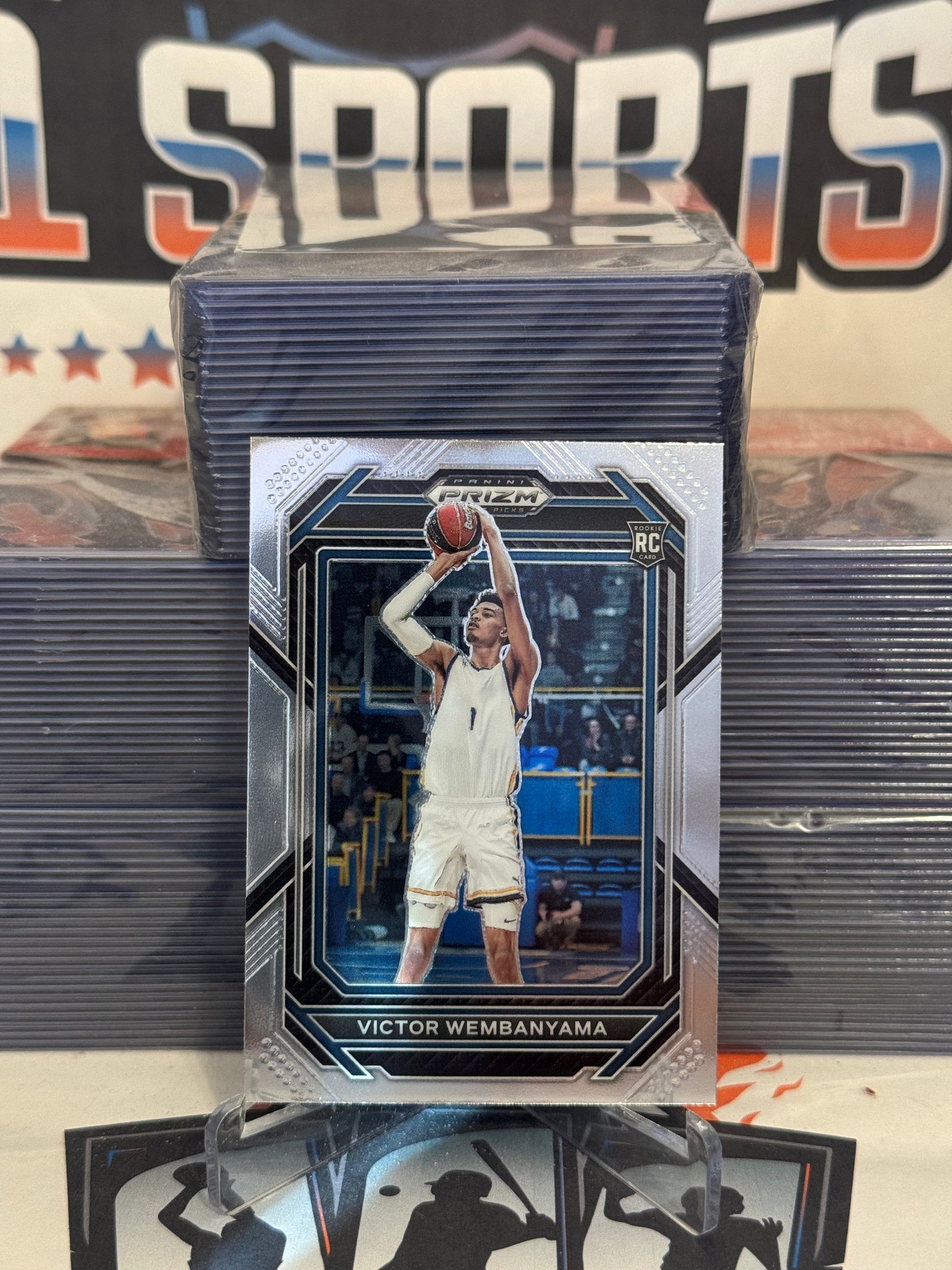 2023 Panini Prizm Draft Picks Victor Wembanyama Rookie #2