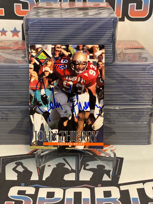 1994 Classic Pro Line (Auto 427/1150) John Thierry Rookie #NNO