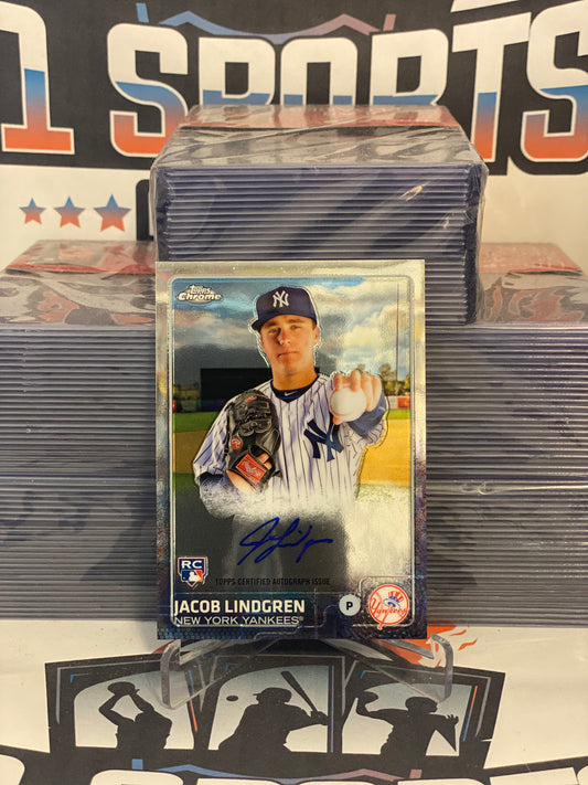 2015 Topps Chrome (Auto) Jacob Lindgren #AR-JLN