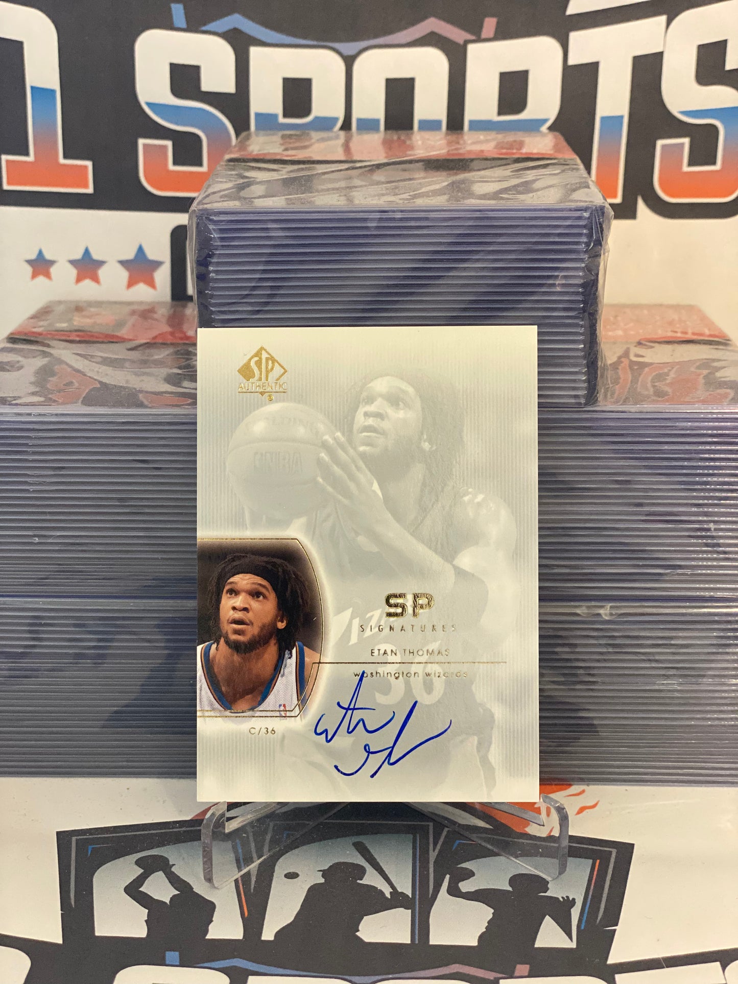 2003 Upper Deck SP (Signatures Auto) Etan Thomas #36