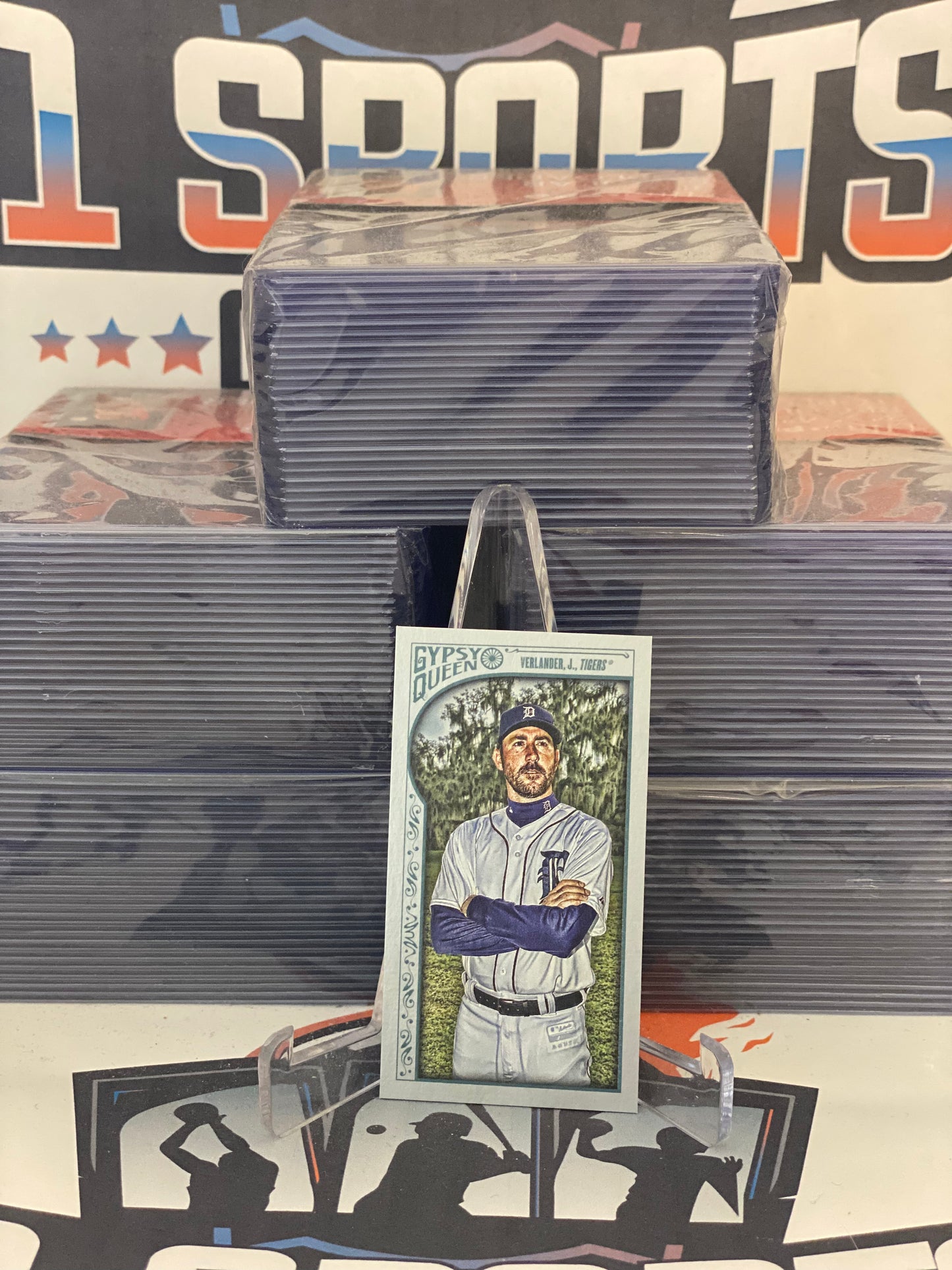 2015 Topps Gypsy Queen (Mini 154/199) Justin Verlander #110