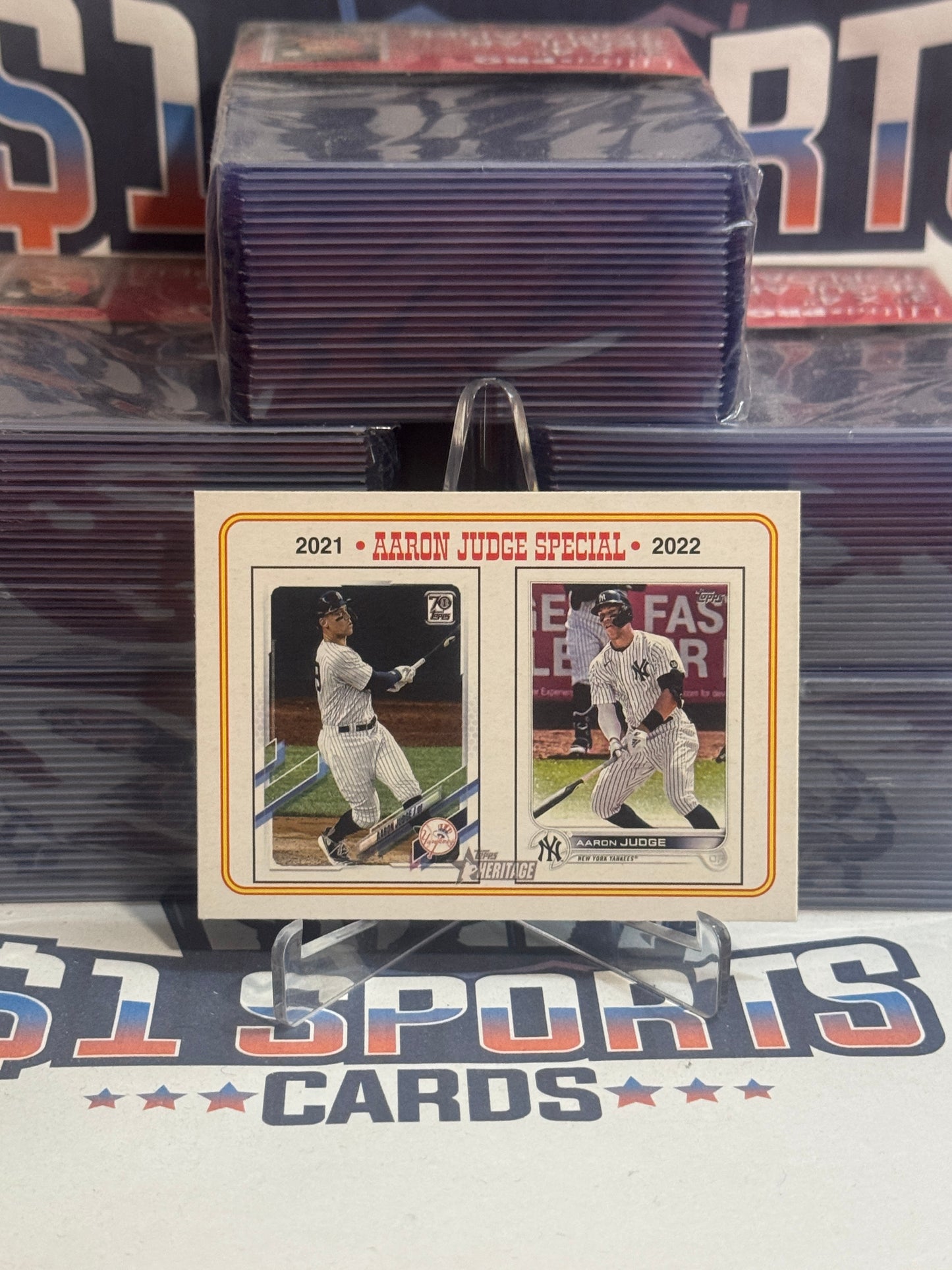 2023 Topps Heritage (Aaron Judge Special) Aaron Judge #4