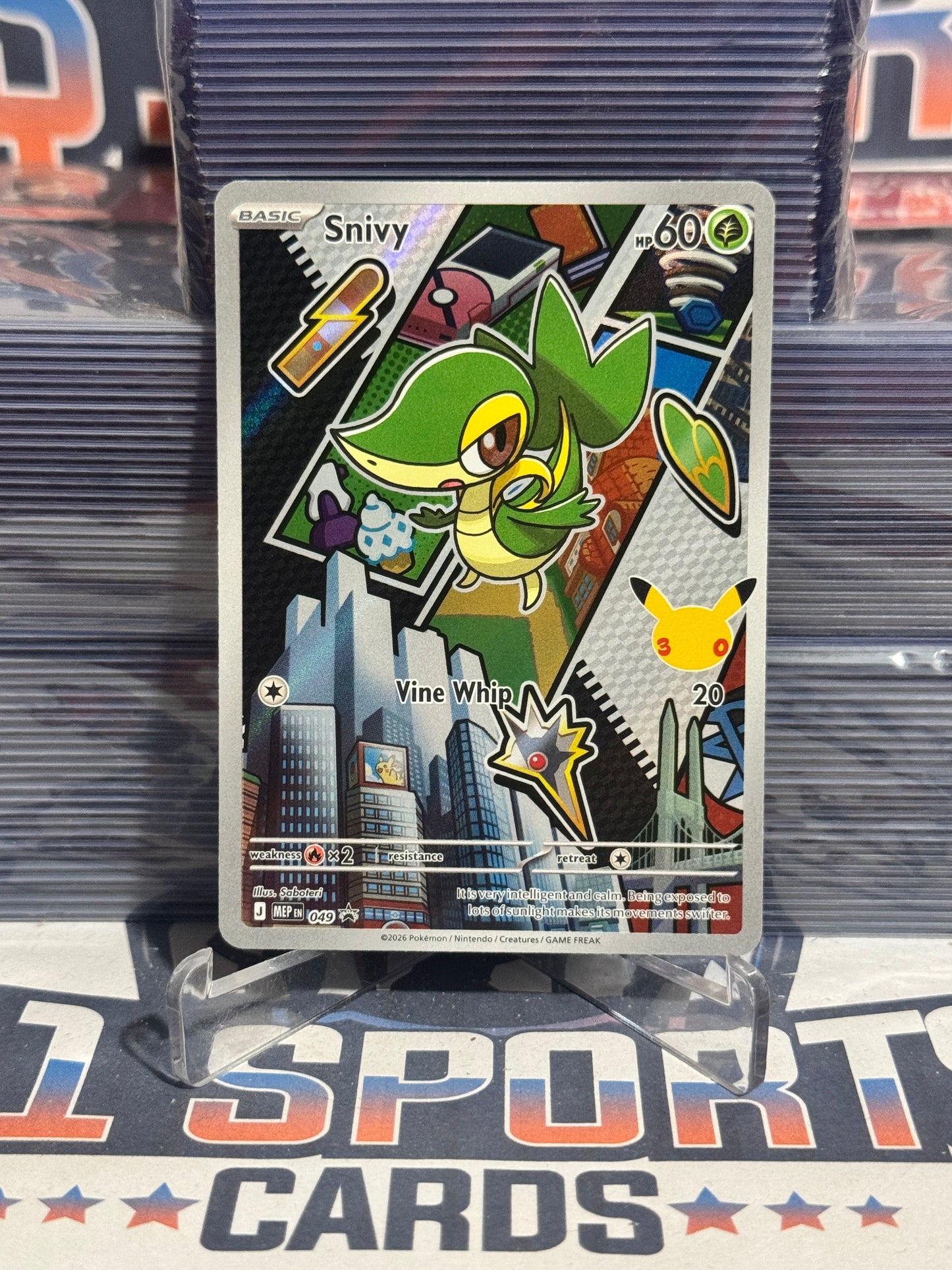 Pokemon TCG: Mega Evolution - Snivy (Promo) #49