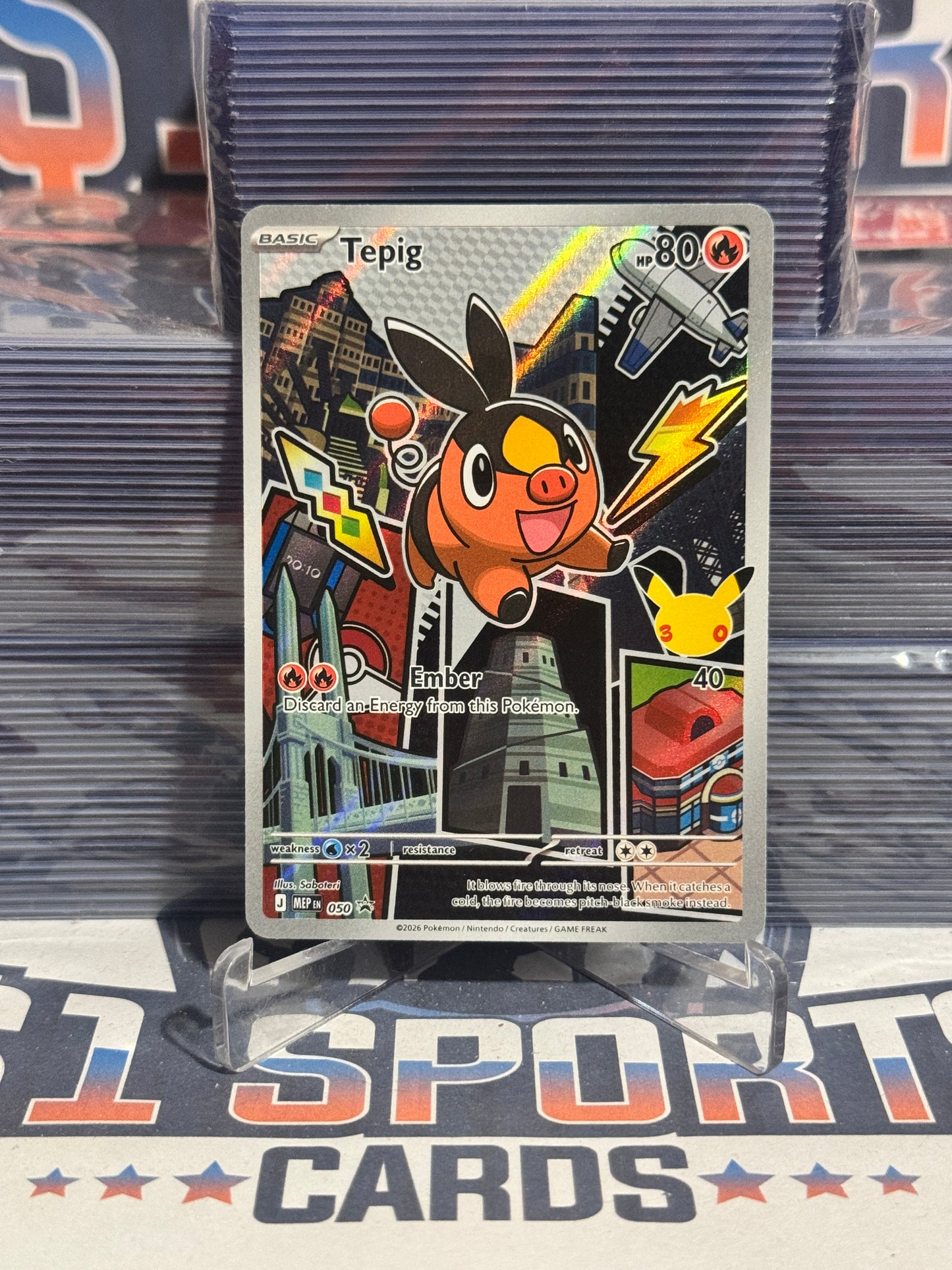 Pokemon TCG: Mega Evolution - Tepig (Promo) #50
