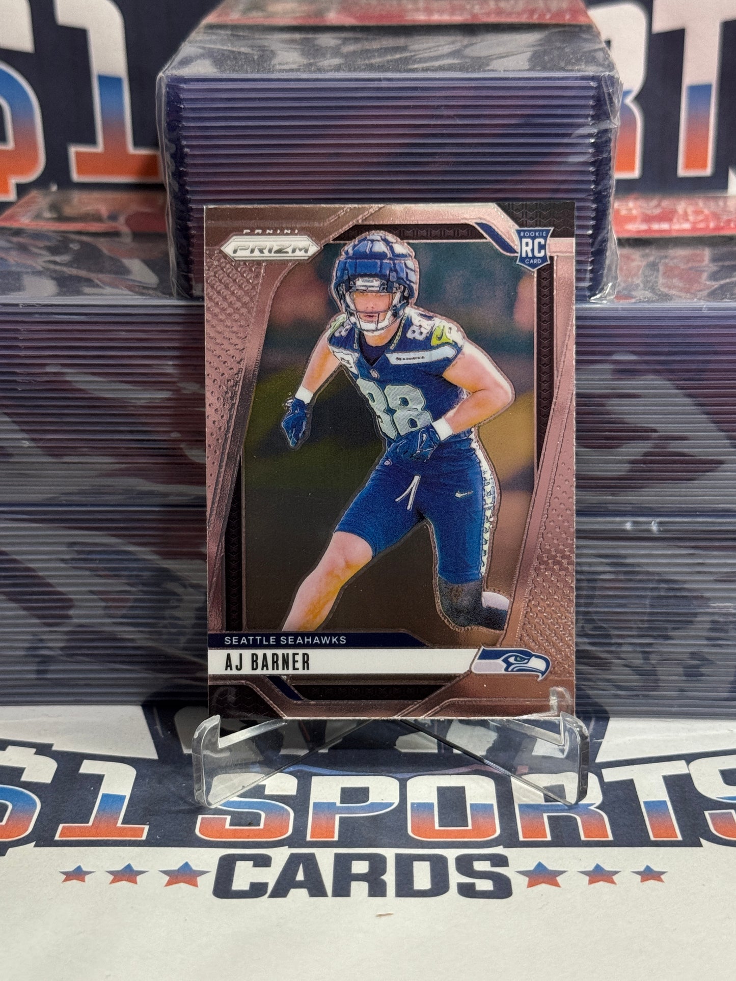 2024 Panini Prizm AJ Barner Rookie #304