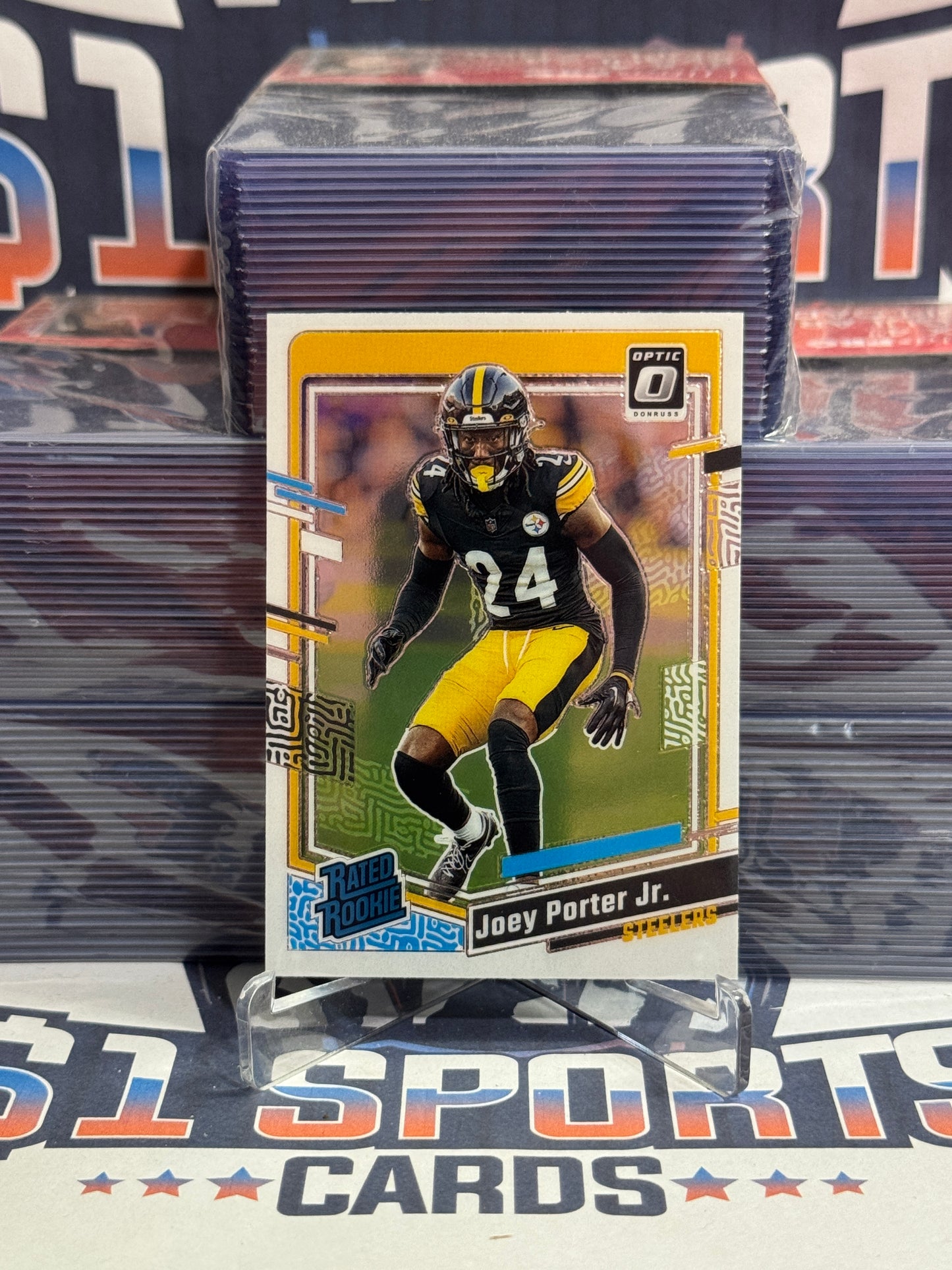 2024 Donruss Optic (Rated Rookie) Joey Porter Jr. #287