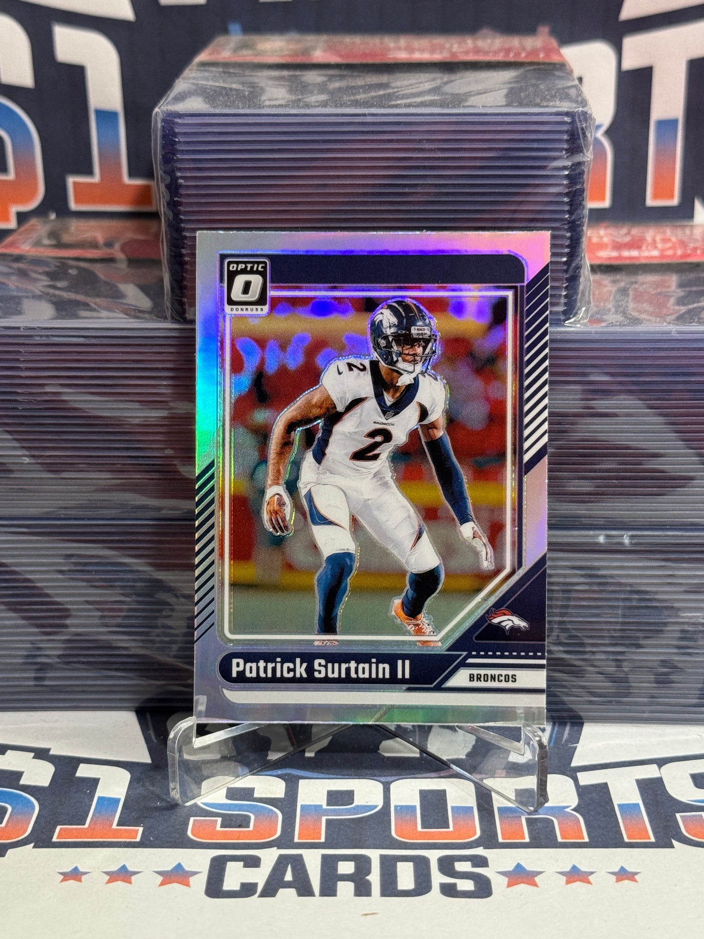 2024 Donruss Optic (Holo Prizm) Patrick Surtain II #62