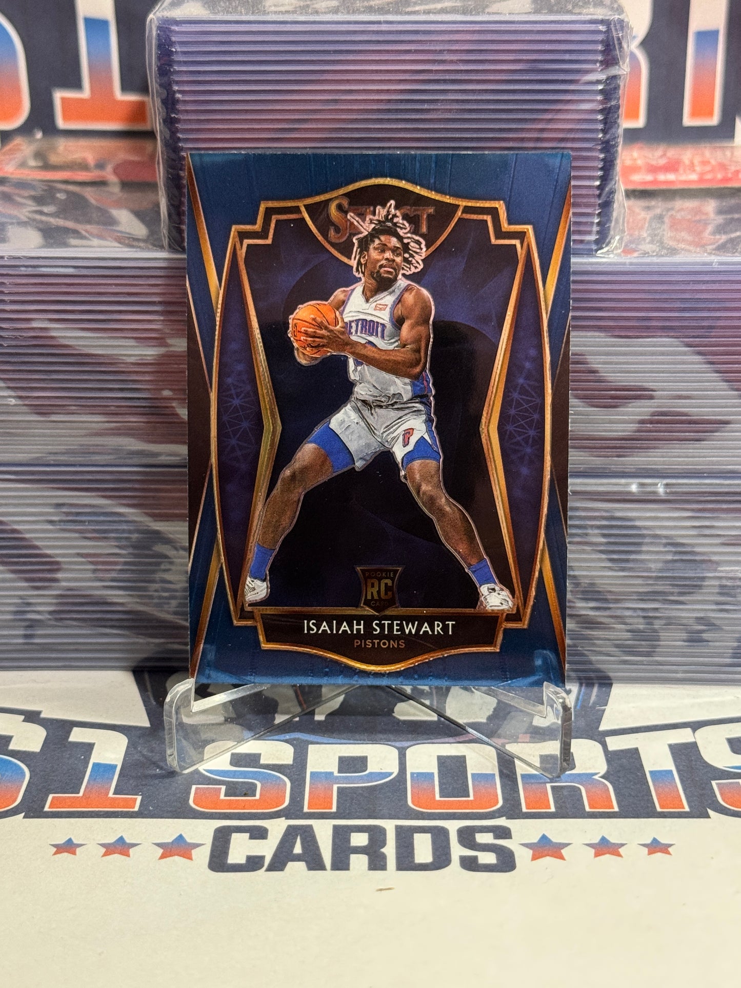 2020 Panini Select (Premier Level) Isaiah Stewart Rookie #191