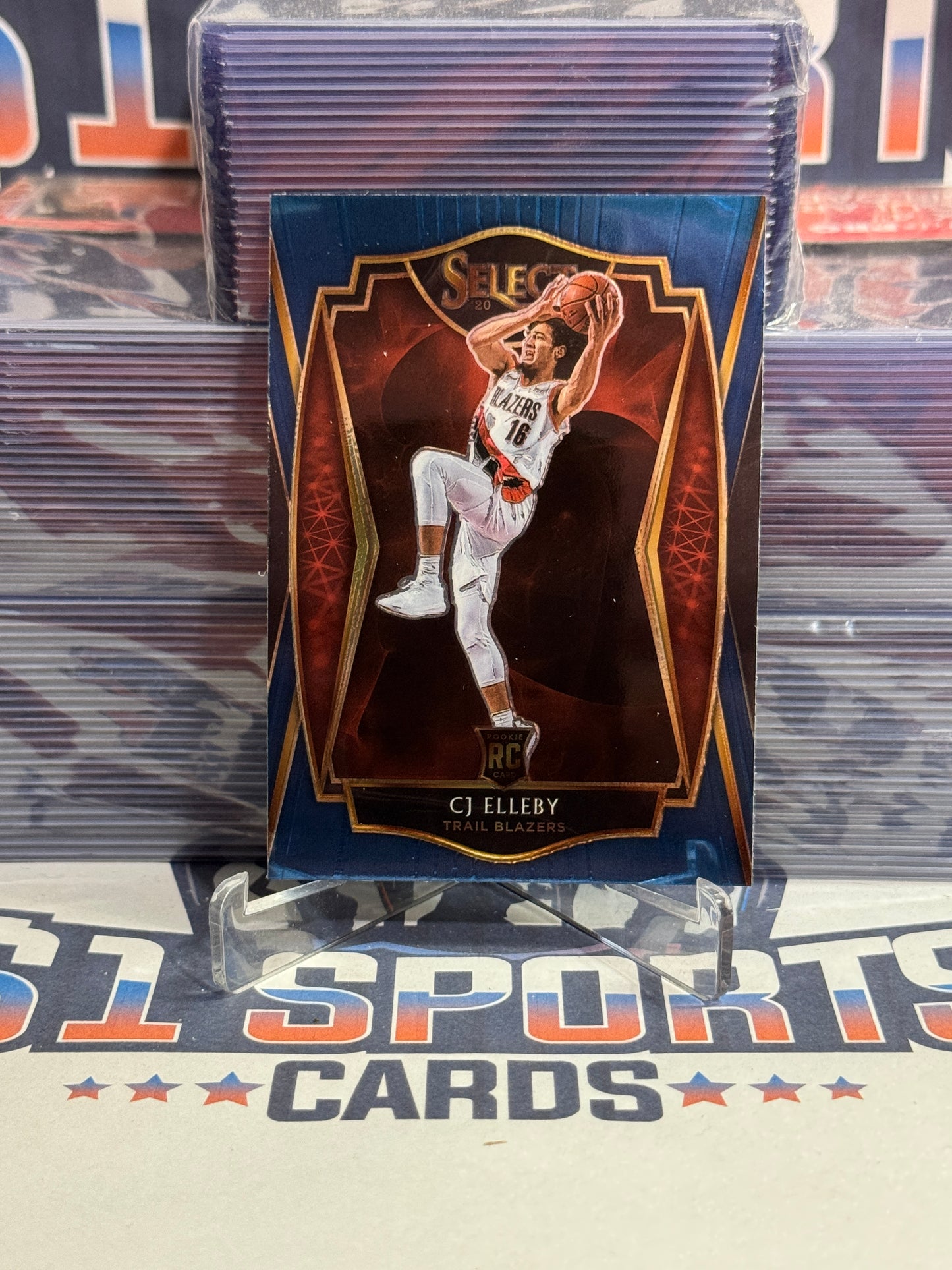2020 Panini Select (Premier Level) CJ Elleby Rookie #100