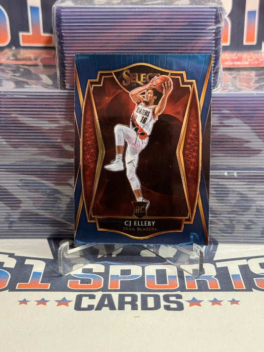 2020 Panini Select (Premier Level) CJ Elleby Rookie #198