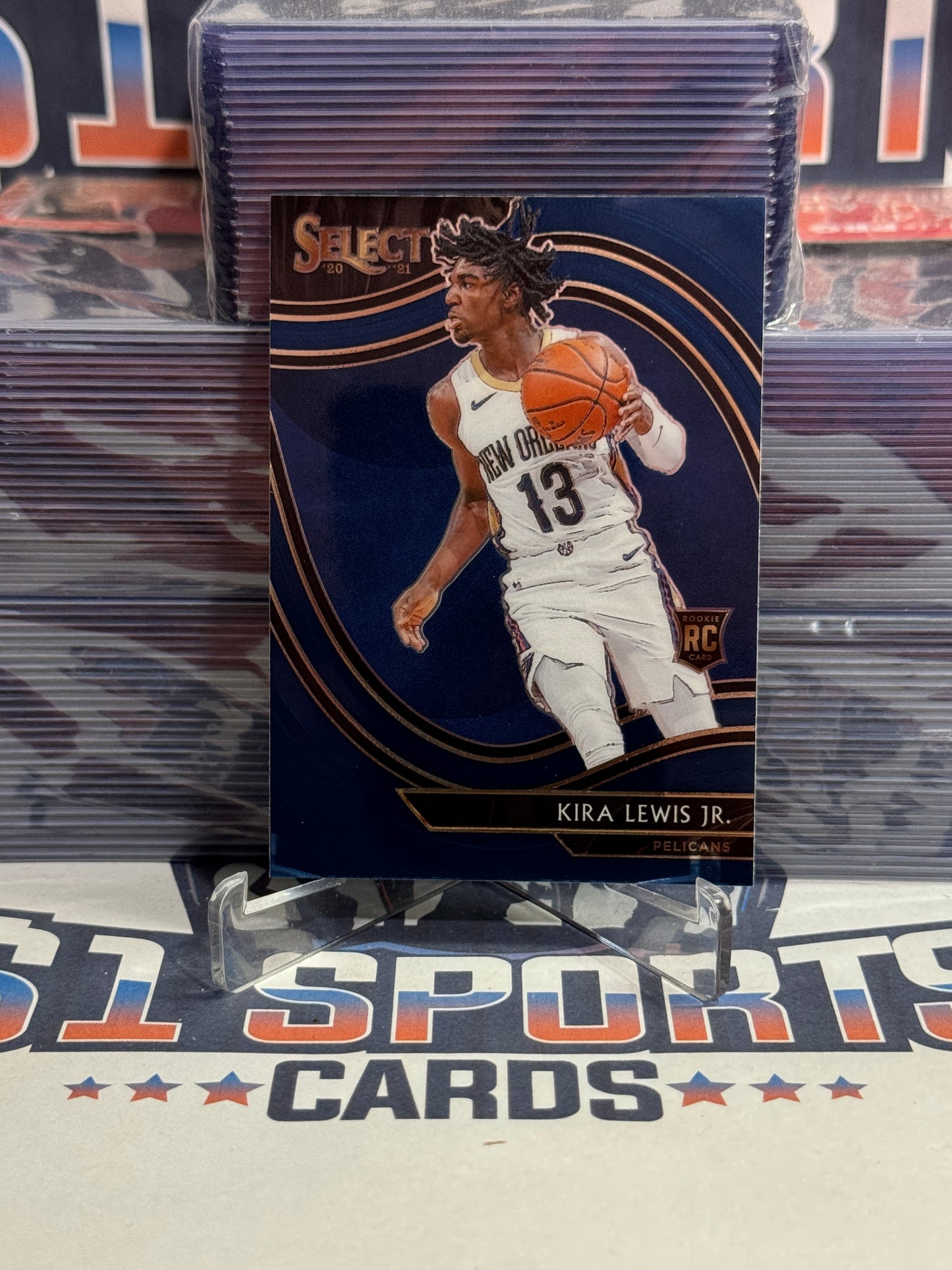 2020 Panini Select (Courtside) Kira Lewis Jr. Rookie #288