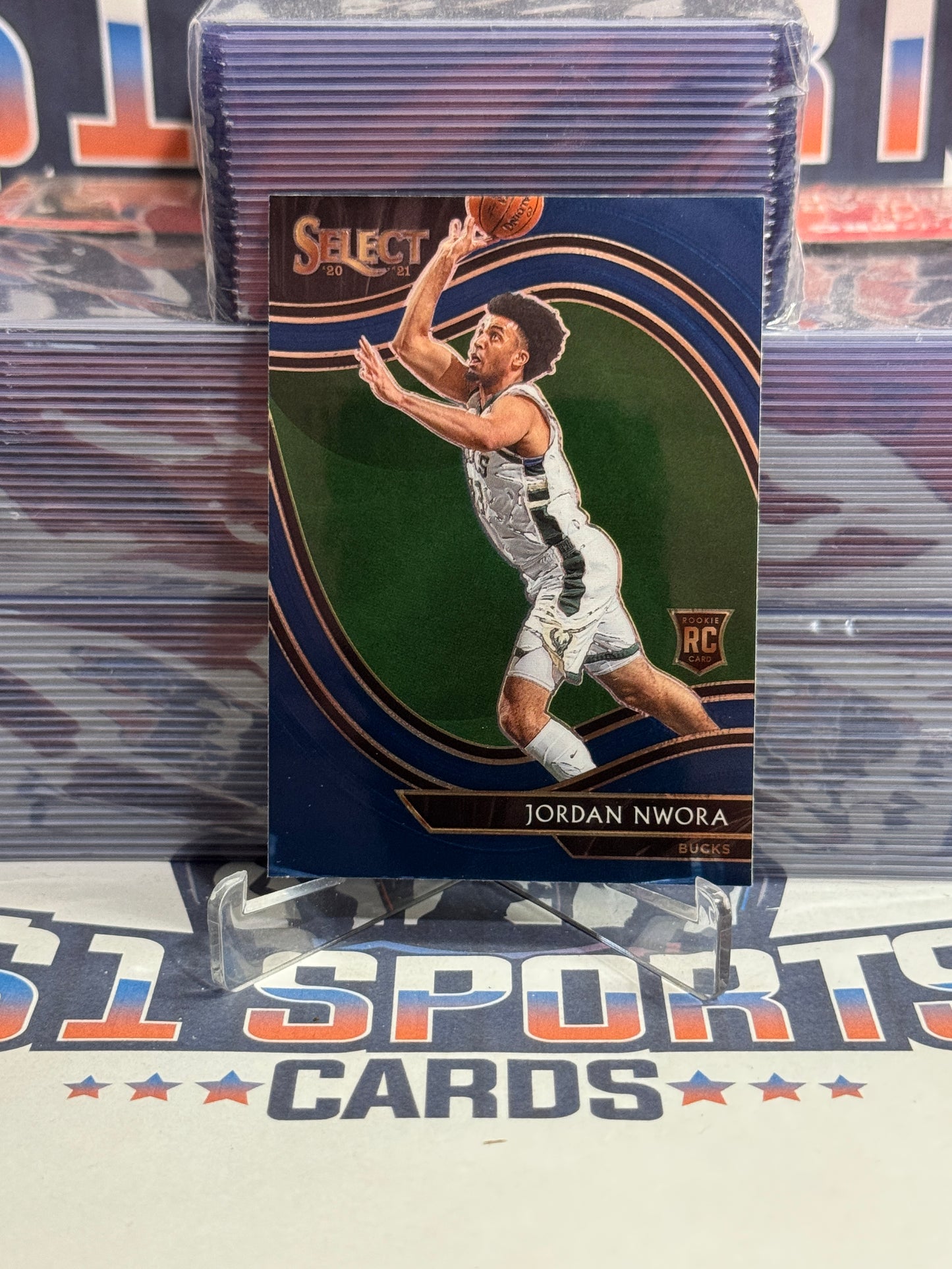 2020 Panini Select (Courtside) Jordan Nwora Rookie #262