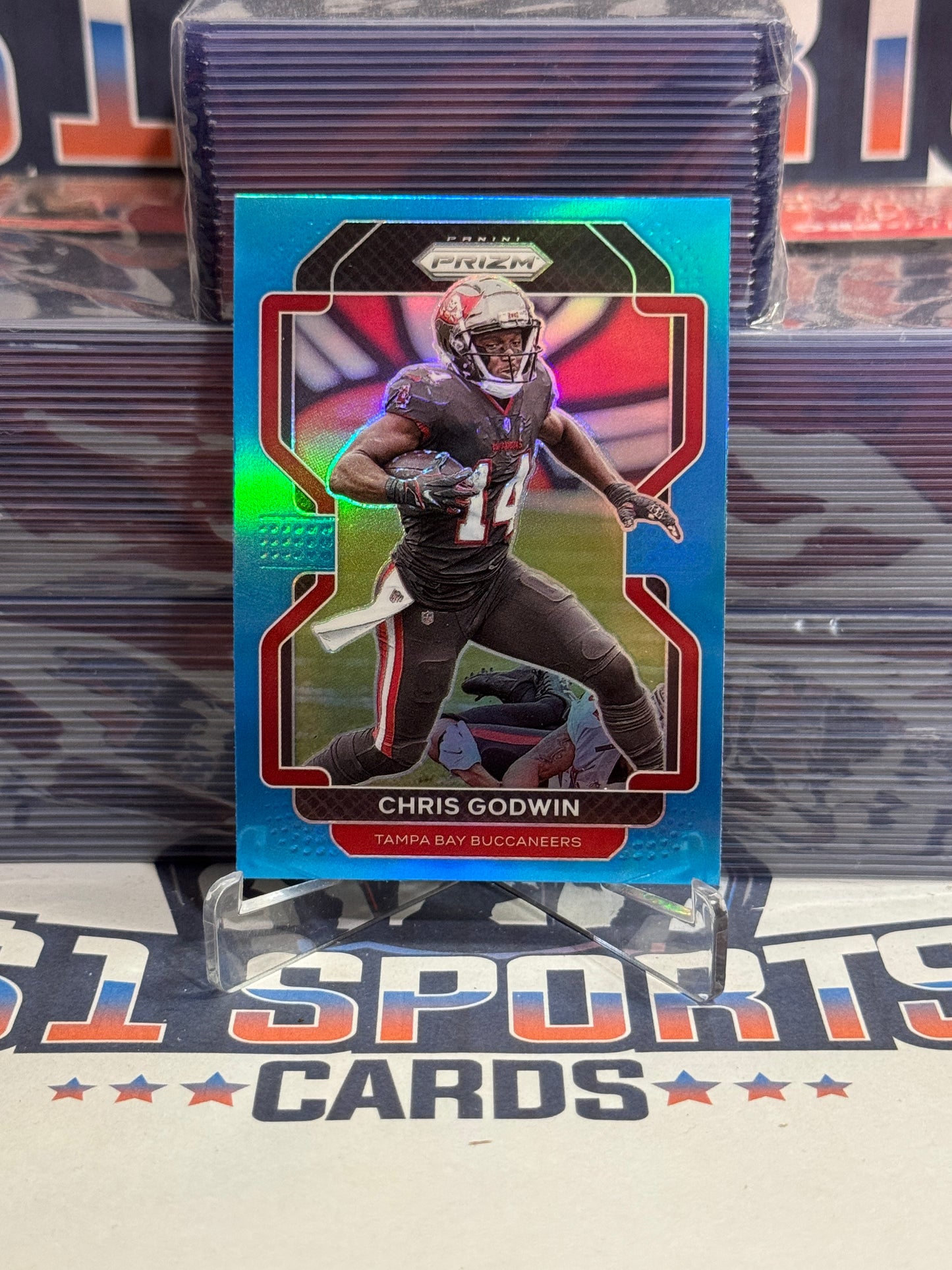 2021 Panini Prizm (Light Blue Prizm) Chris Godwin #291