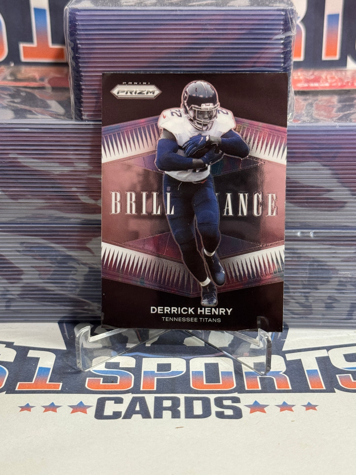 2021 Panini Prizm (Brilliance) Derrick Henry #B-10