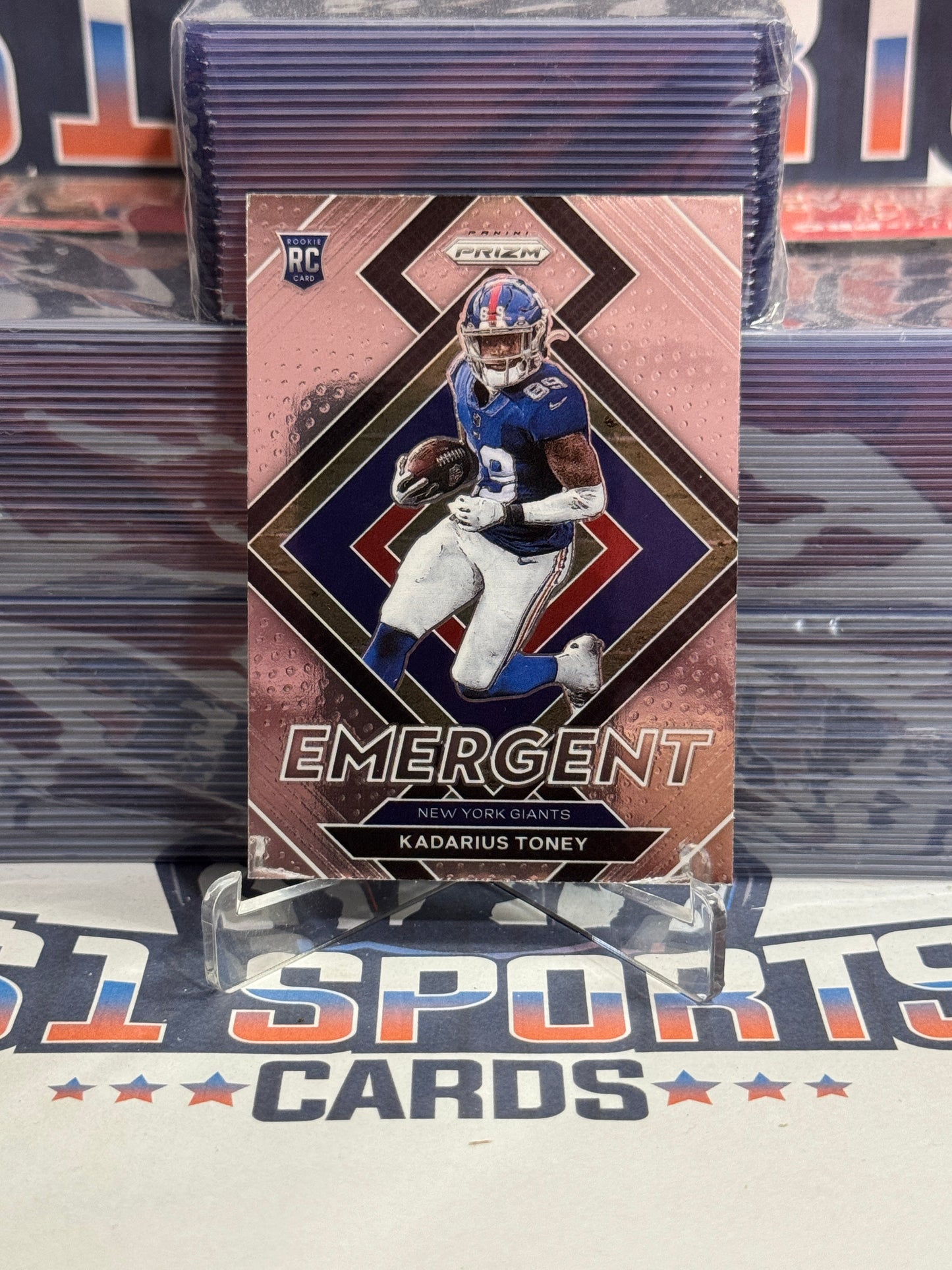 2021 Panini Prizm (Emergent) Kadarius Toney Rookie #E-12