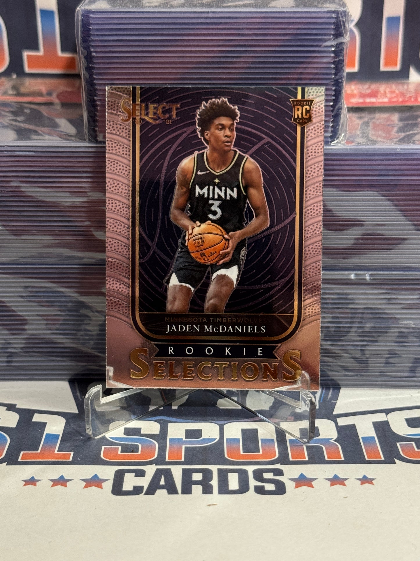 2020 Panini Select (Rookie Selections) Jaden McDaniels #23