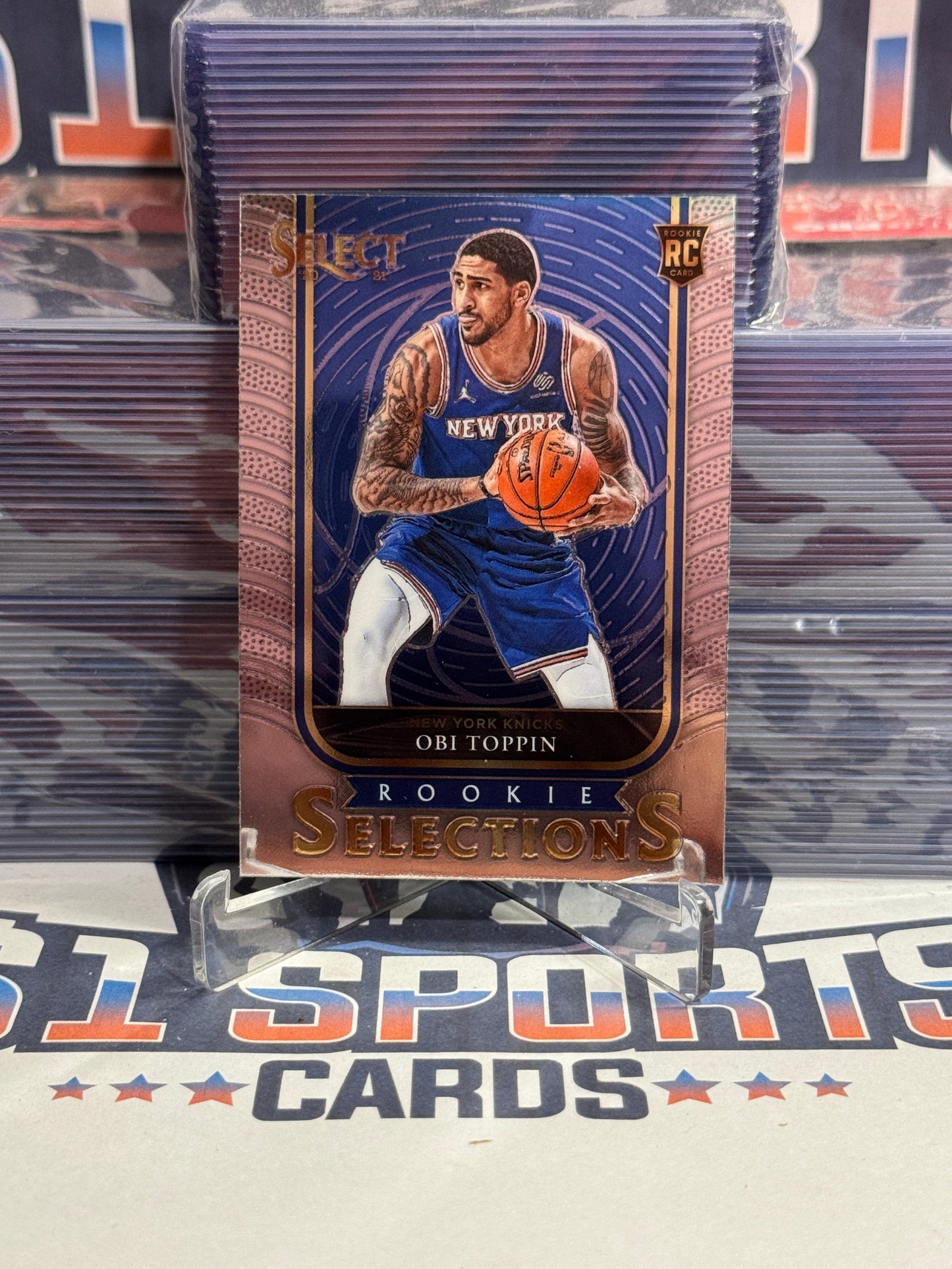 2020 Panini Select (Rookie Selections) Obi Toppin #2