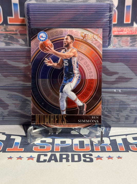2020 Panini Select (Numbers) Ben Simmons #29