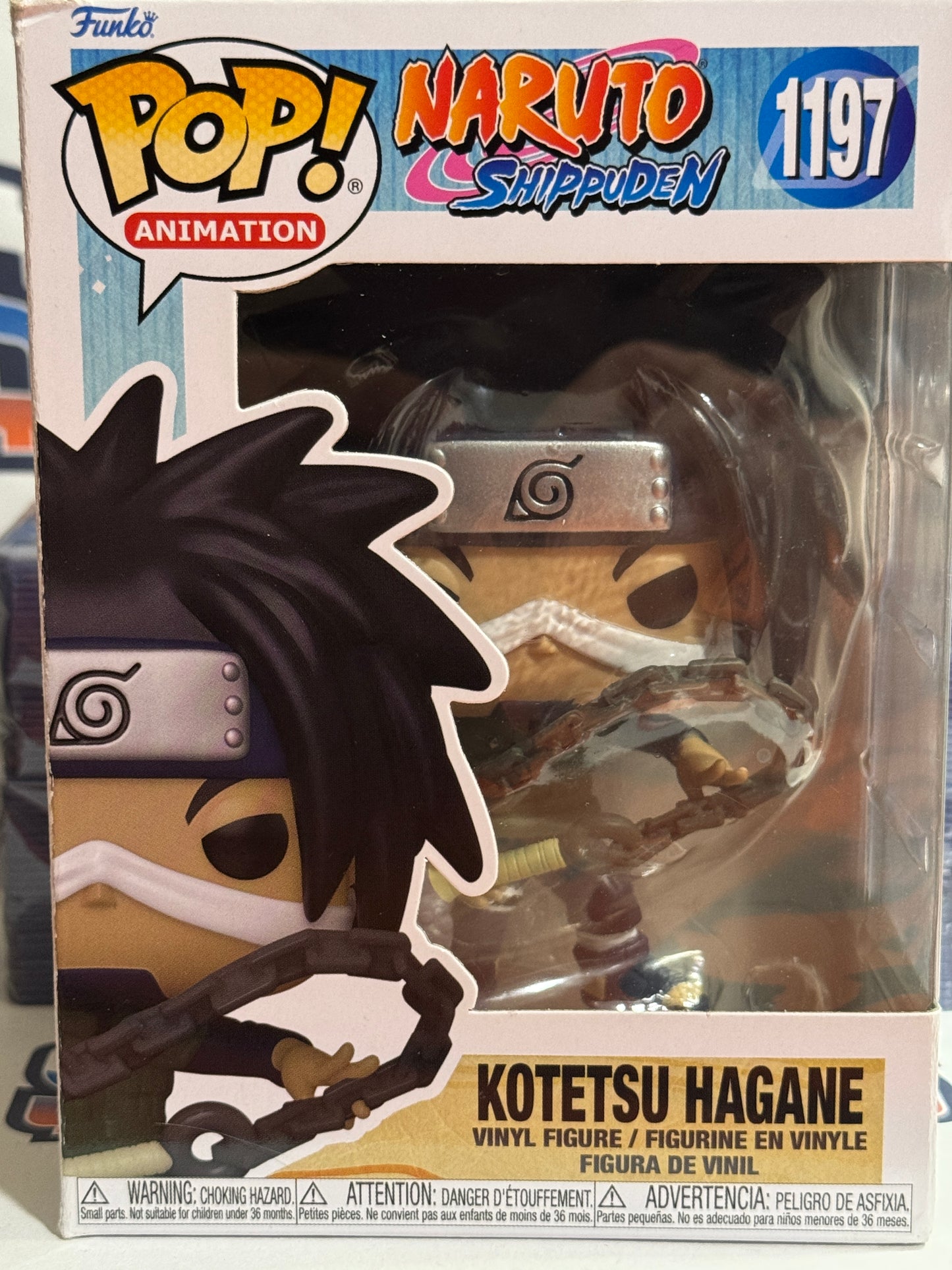 2022 Funko Pop! Naruto Shippuden Kotetsu Hagane Vinyl Figure #1197