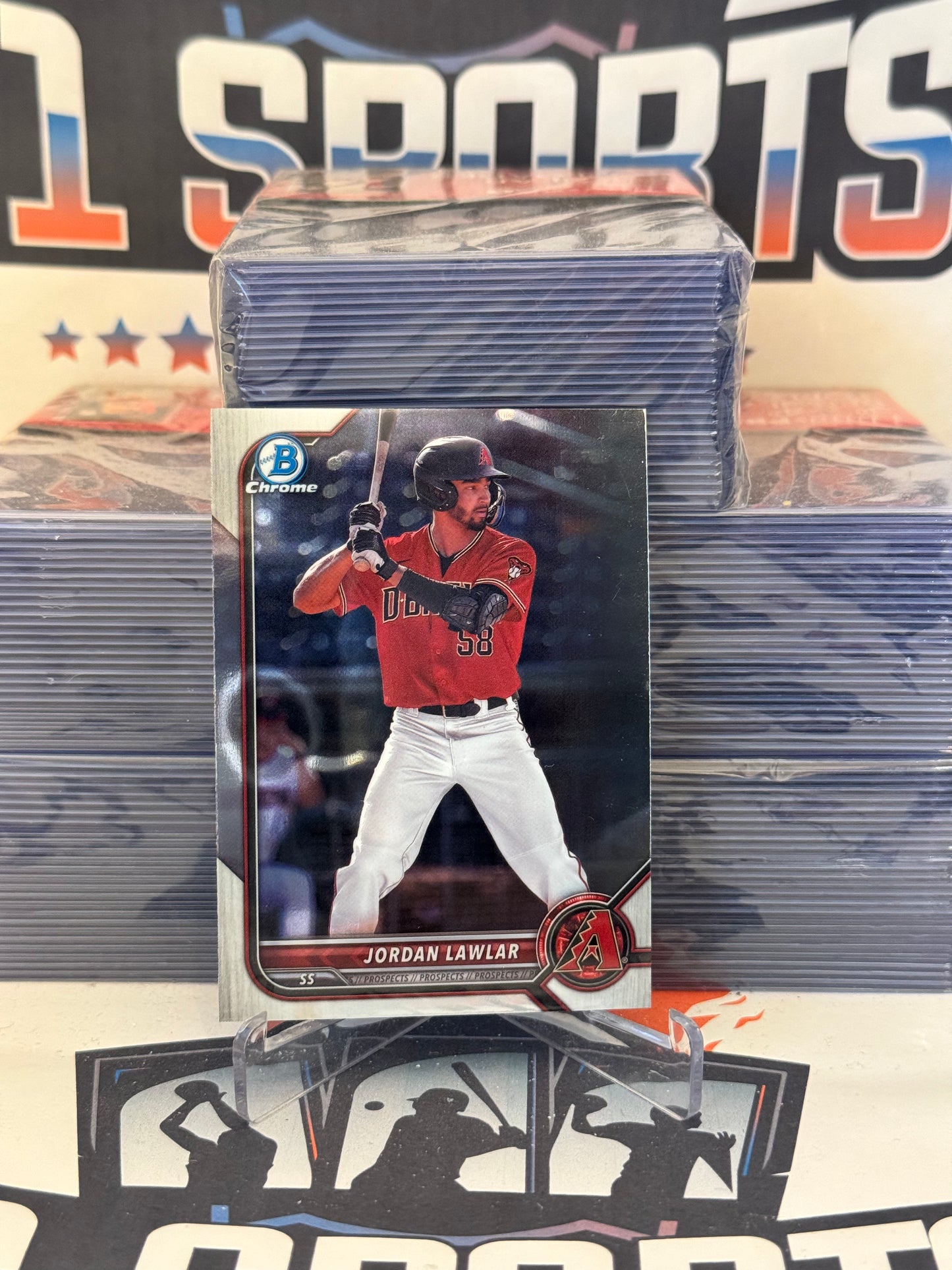 2022 Bowman Draft Chrome Jordan Lawlar #BDC-78