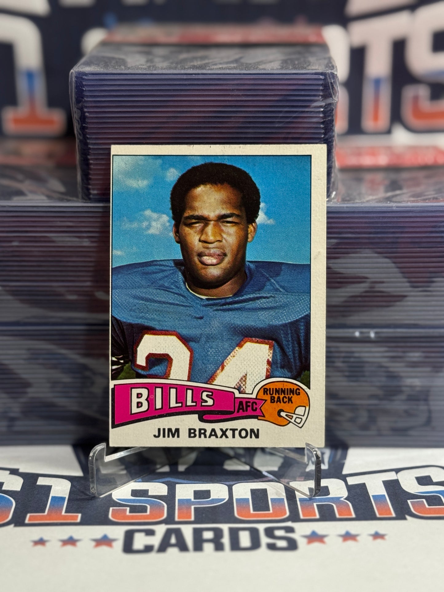 1975 Topps Jim Braxton #142