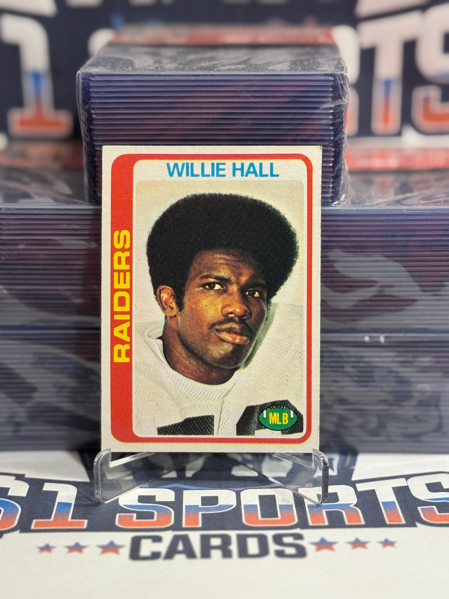 1978 Topps Willie Hall #345
