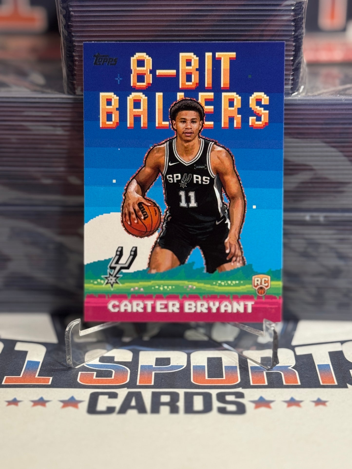 2025 Topps (8-Bit Ballers) Carter Bryant Rookie #8B-40