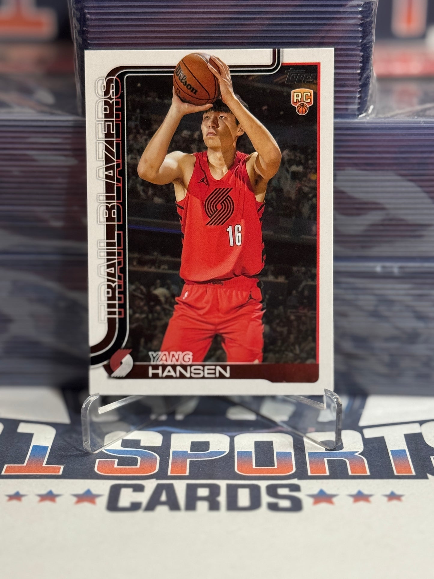 2025 Topps Yang Hansen Rookie #216