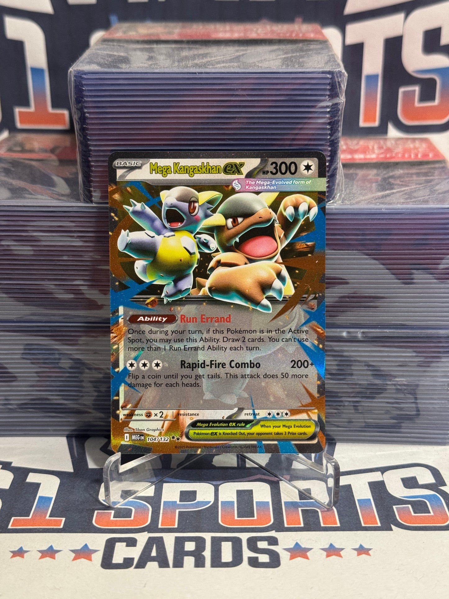 Pokemon TCG: Mega Evolution - Mega Kangaskhan EX (Double Rare) #104