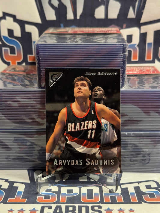 1995 Topps Gallery (New Editions) Arvydas Sabonis Rookie #40