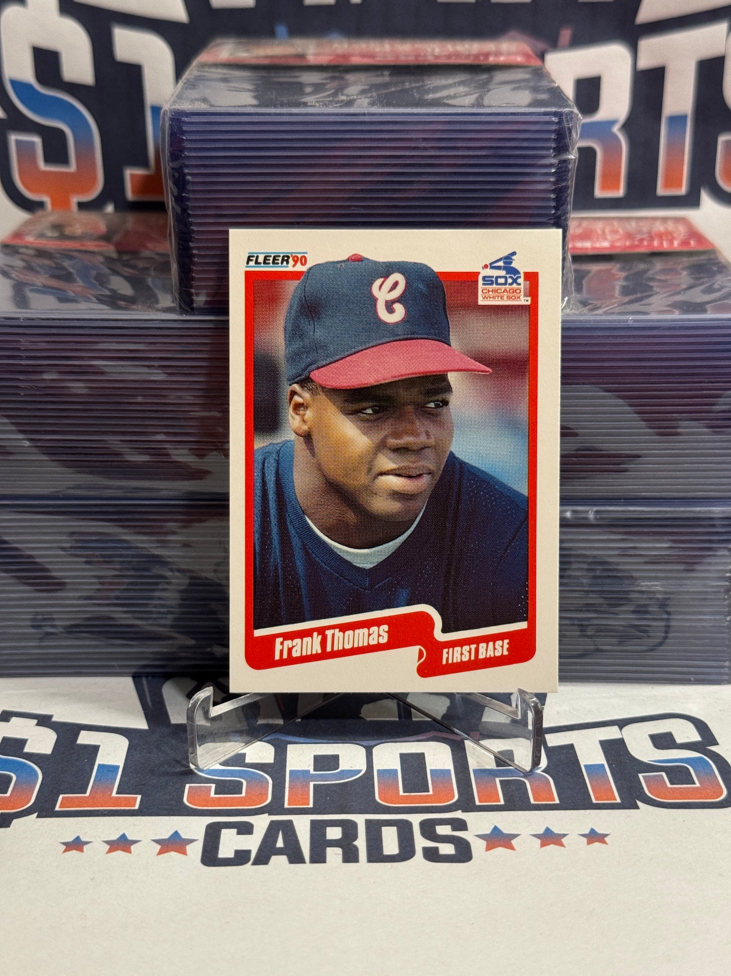 1990 Fleer Update Frank Thomas Rookie #U-87