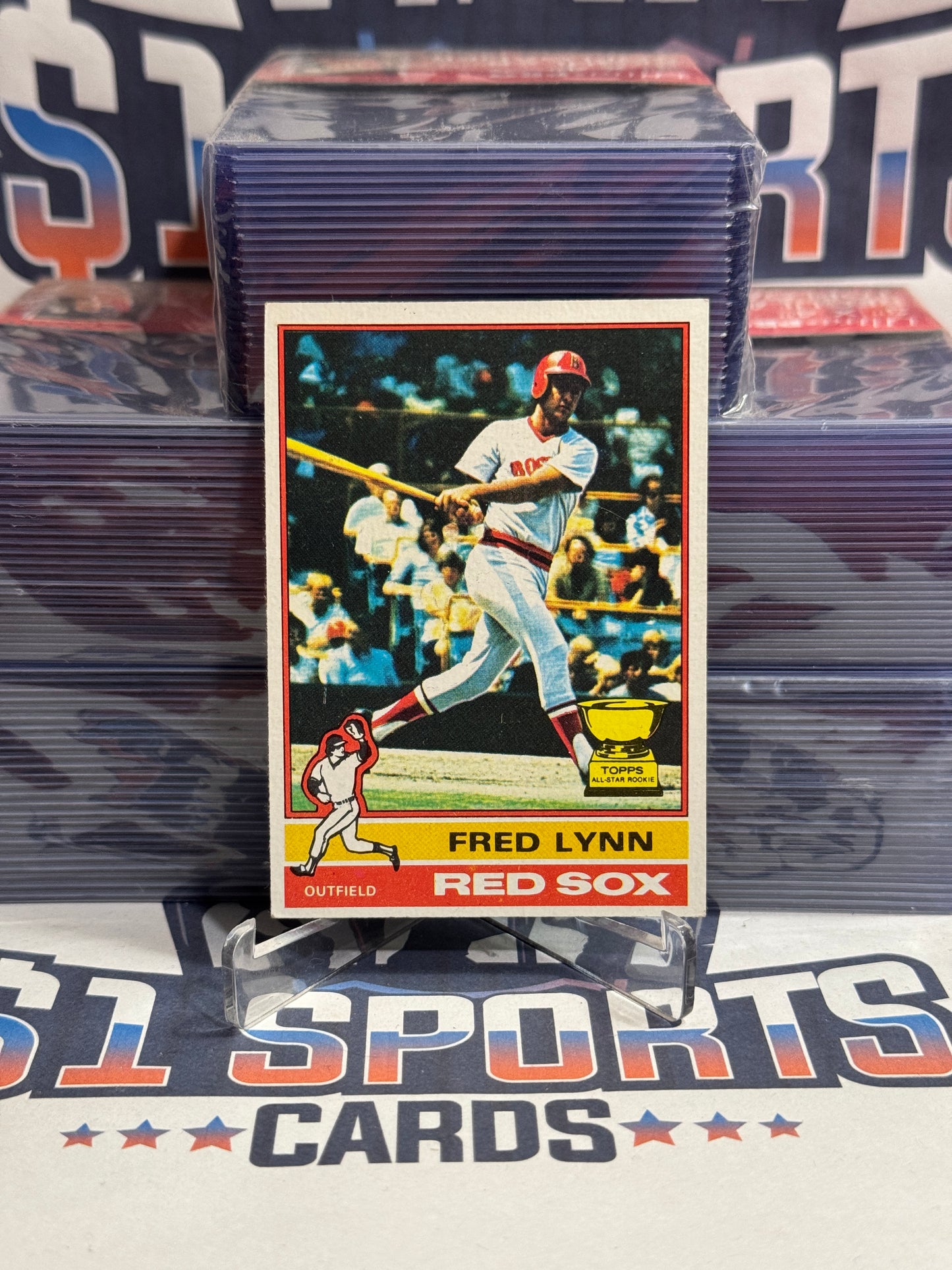 1976 Topps (Rookie Cup) Fred Lynn #50