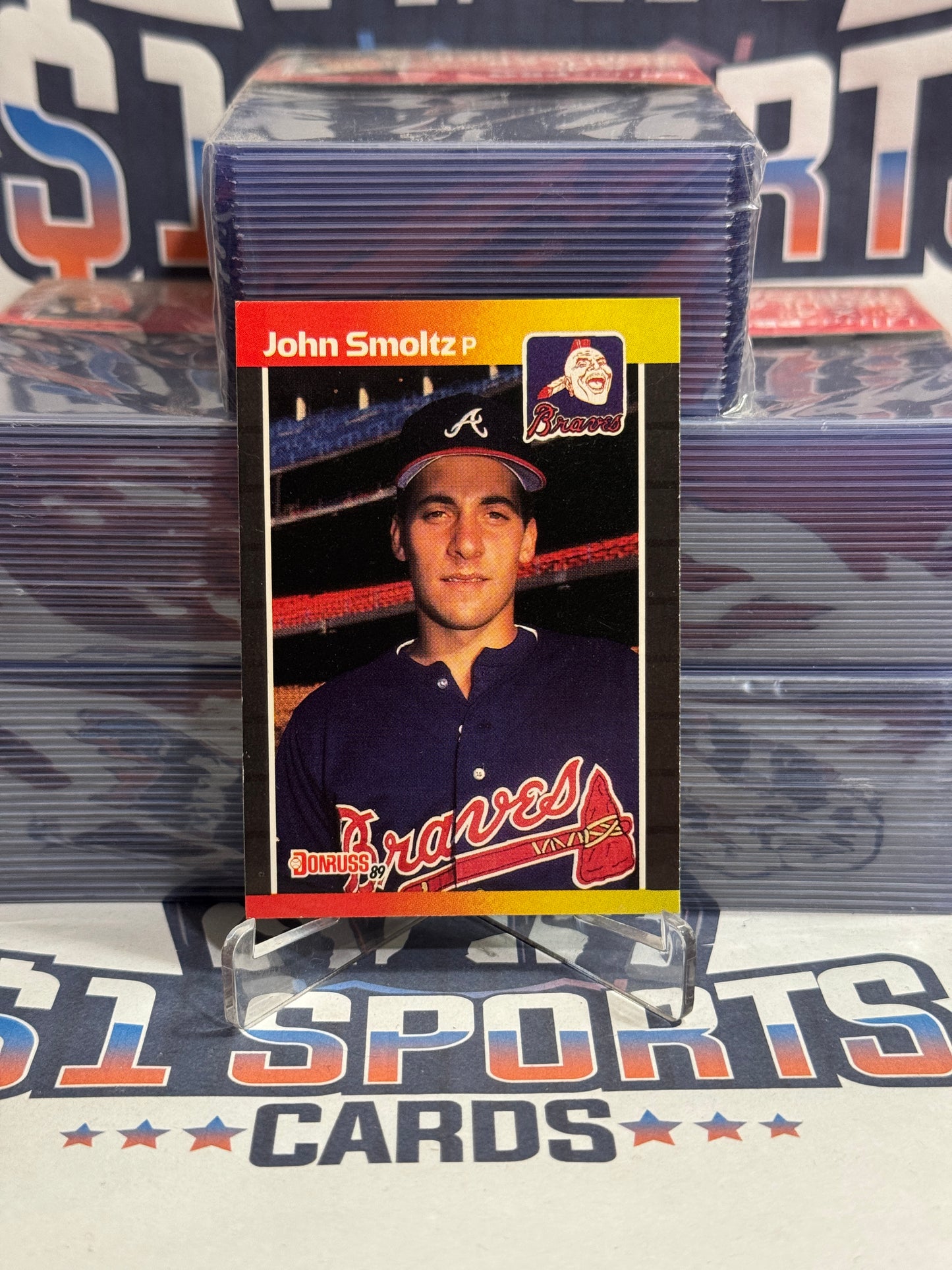 1989 Donruss John Smoltz Rookie #642