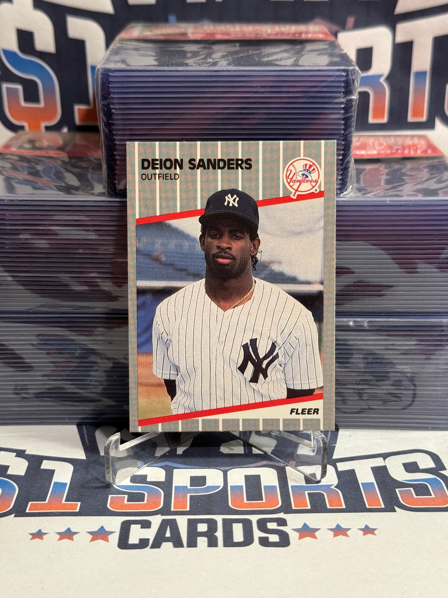 1989 Fleer Update Deion Sanders Rookie #U-53
